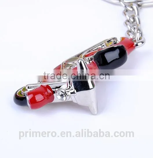 Cheap Hot Sale 3D Simulation Model Motorcycle Metal Key Chain Keyring Jewelry photo-6