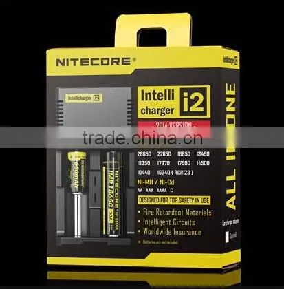 Battery Lipo Charger for 18650/18530 From NiteCore Intellicharge I2 photo-2