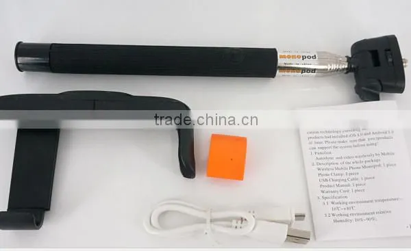 Universal Monopod Kit With Shutter, and Clip , Selfie Stick Kit Z07 photo-2