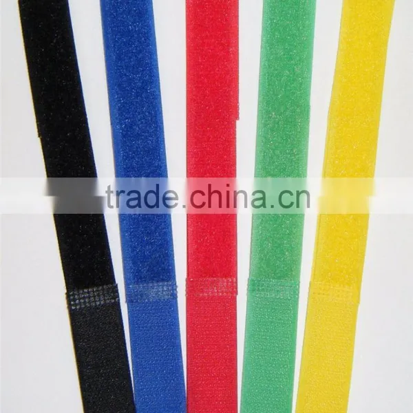 Wire Cable Marker Straps MultiPurpose Ties Hook Loop Computer Management photo-2