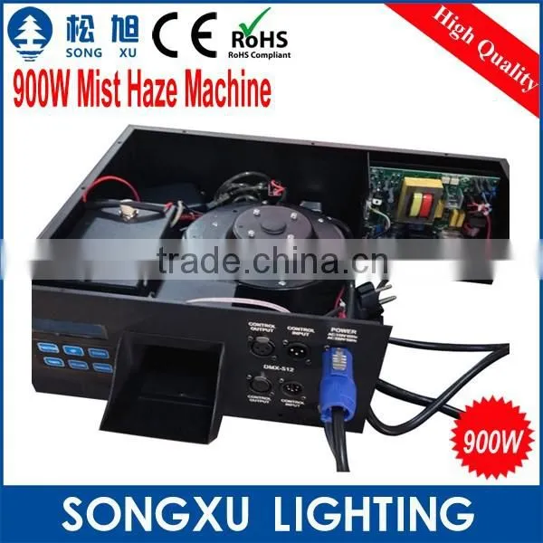 Party Decoration 900w Dmx Mist Haze Machine Fogger Generator With Fog Liquid Water Base photo-6