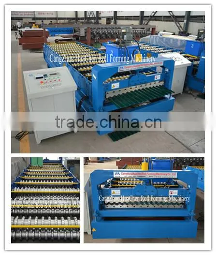 China Fully Automatic Aluminum Cold Roll Forming Machine for Wall Panel Making