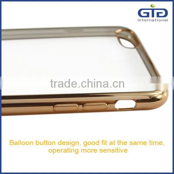 [GGIT] Electroplating TPU Mobile Phone Case Mobile Phone Accessories Case for Iphone 6 Case 4.7 and 5.5inch photo-4