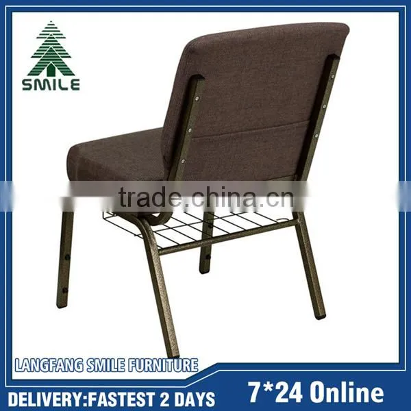 Wholesale Value Padded Stackable Church Chairs for Cathedral Used photo-3