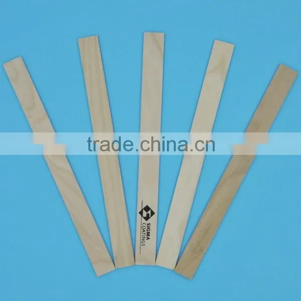 Wooden Paint Mixing Stirrer With Printed Logo