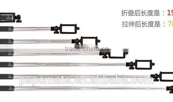 With Wireless Bluetooth Shutter Botton Bluetooth Selfie Stick photo-4