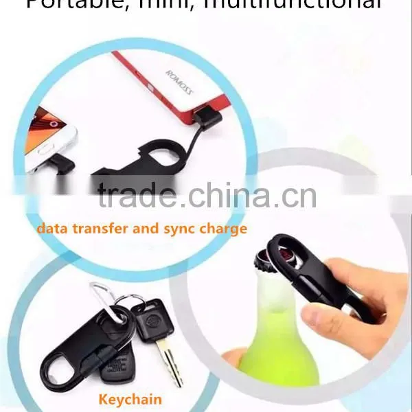 Wholesale Usb Data Cable for Samsung Mobile Phone/for Iphone Usb Cable+bottle Opener Cable photo-5