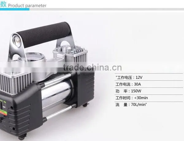 New mini portable Auto Air Compressor pump Tire Inflator high vacuum pumps vacuum pump manufacturer
