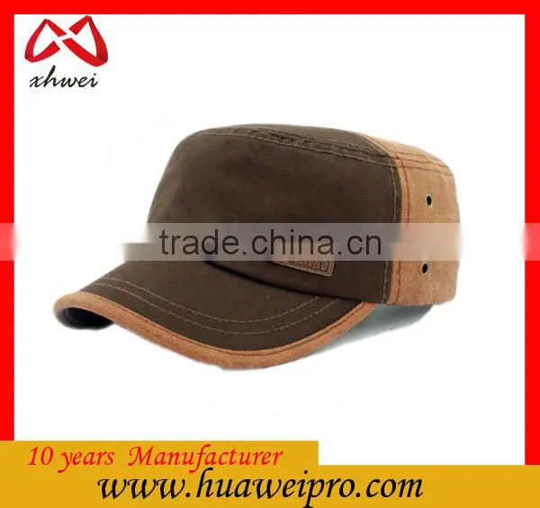 Wholesale High Quality Fashion Sun Cap 100% Cotton Army Cap photo-6