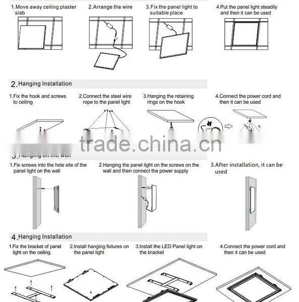 Shenzhen Cheap Price 30*60cm LED Panel Light, 20w Led Lighting Panel photo-3
