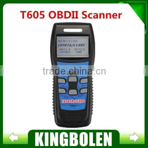 OBDII Code Reader Scanner T605 For T OYOTA L EXUS MemoScan Auto Diagnostic Scanner T605
