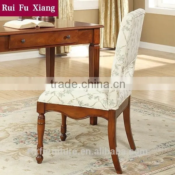 American Classic Desk Chair With Chenille Fabric Finish for the Study Room Furniture AB-212 photo-5