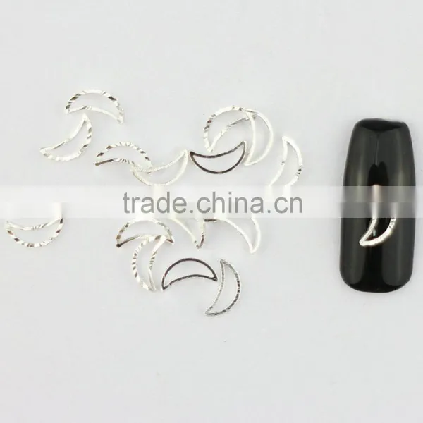 Factory Supply Metal Nail Art Circle Gold & Silver Mini DIY Lace Ring Design photo-6