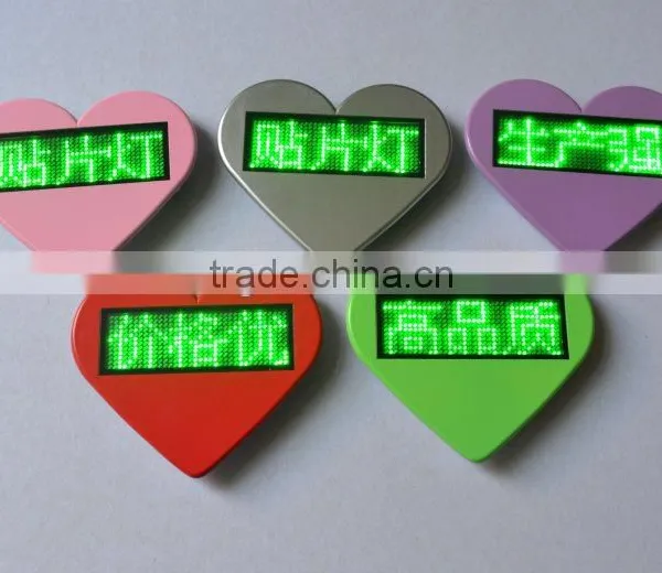 Led Badge,different Shape Led Badge