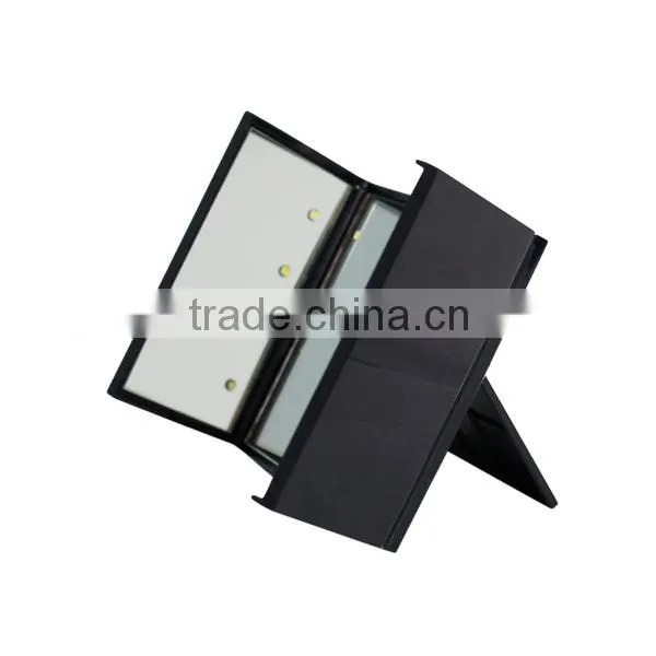 Portable Folding Makeup Table Mirror, Mini Desk Cosmetic Mirror With Lights photo-2