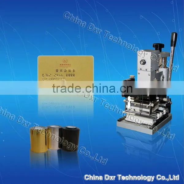Card manual tipper equipment