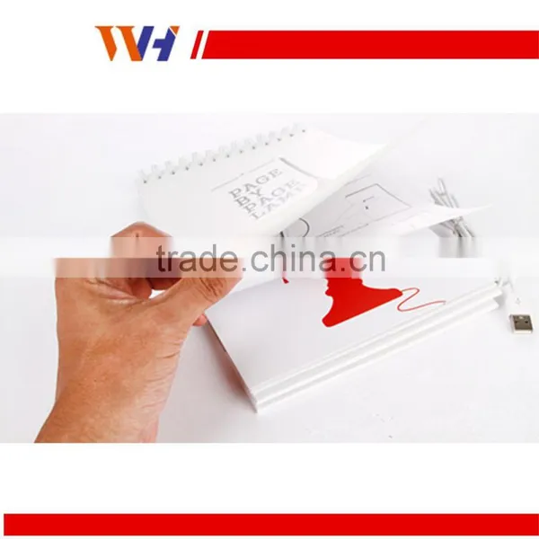 Creative Fashionable Turn Page Calendar USB Led Lamp photo-4