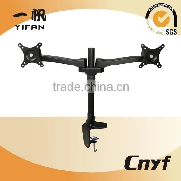 360 Degrees Swivel Desktop Mount for Dual Monitor photo-2