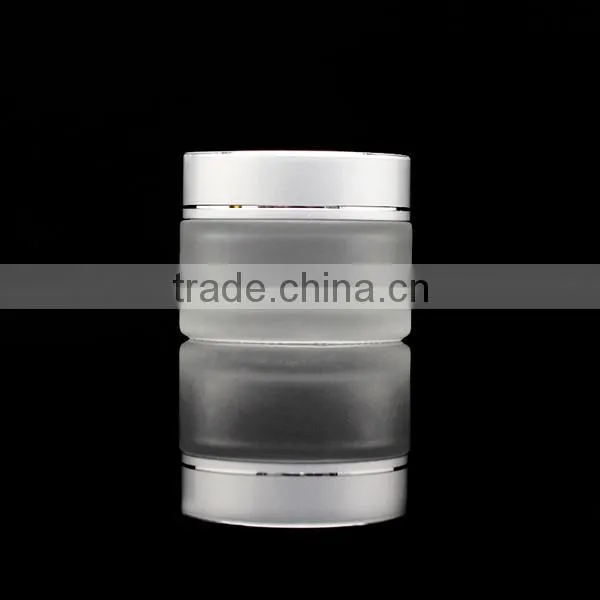 20.30.50g Cosmetic Bottle Glass Empty Jar for Face Cream Cosmetic Glass Jar Amber Clear Jars photo-2
