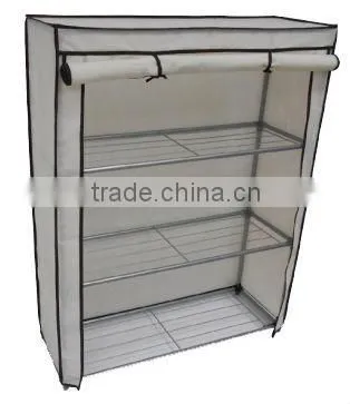 YA-059 CANVAS WARDROBE/SHOES WARDROBE/METAL WARDROBE DIY Quality Choice photo-2