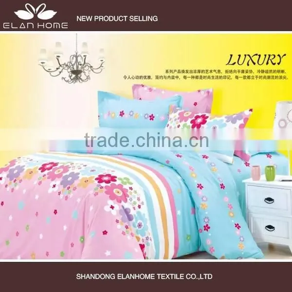 100% Polyester Disperse Printed Hot Sale Bed Cover Set China Supplier photo-2