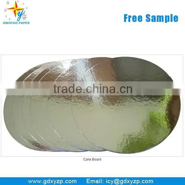 High Quality Cake Board Gold Sliver Cake Tray Gold Rolling Paper photo-5
