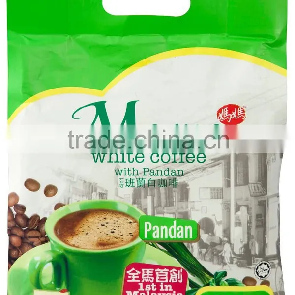 Mama 4 in 1 White Coffee With Pandan 15g, Instant Coffee , Pandan Flavour