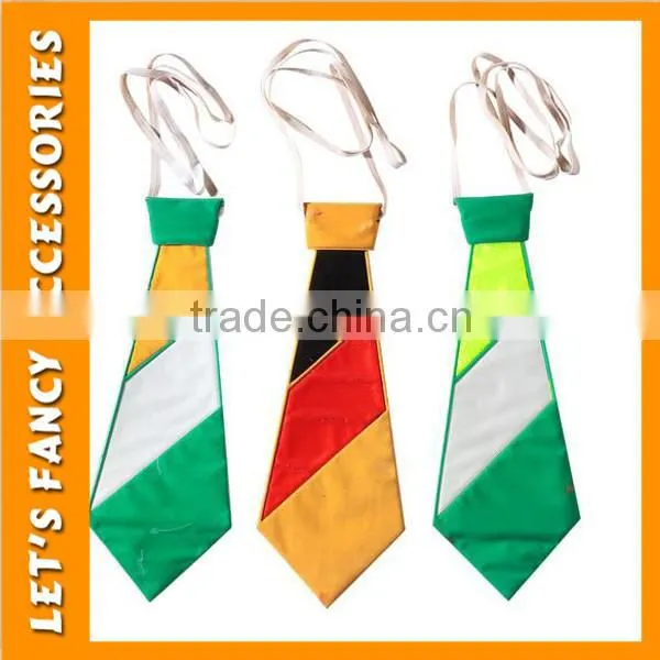 Children Country Colors Carnival Elastic Necktie Neckwear