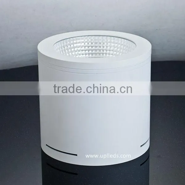 CE & ROHS certified 50000 hours lamp life high lumious efficiency round led surface mount downlight