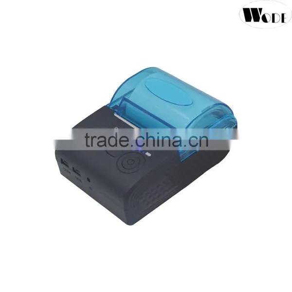 2016 New Model 58mm Mini Mobile Bluetooth Thermal Printer for Android and IOS