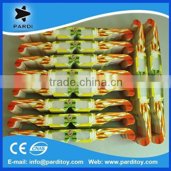 Party paper fireworks diffraction glasses paper diffraction glasses