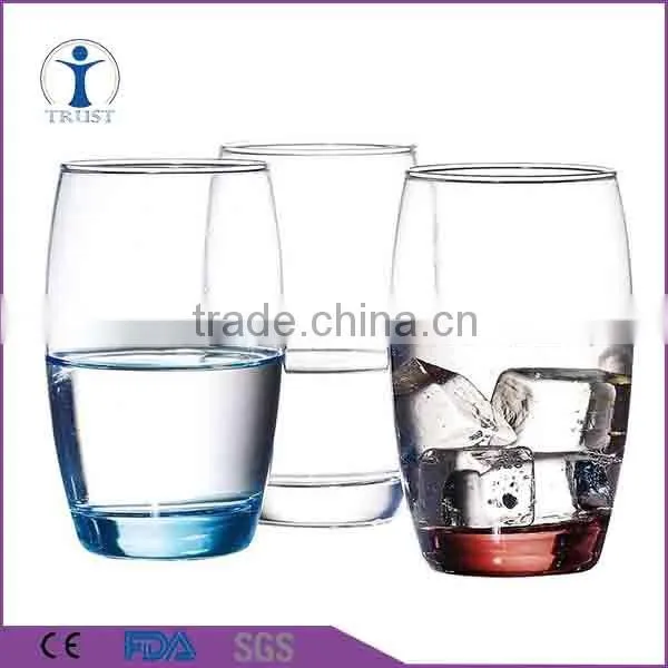 Oval Glass Juice Cup Yogurt Mousse Cup Office Home New Water Glass photo-5