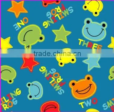Lovely Design Digital Knitted Elastic Fabric, Kids Swimwear Fabrics Eco-friendly Fabric photo-2