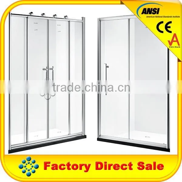 8mm Frameless Sliding Shower Doors With Ansiz97.1 photo-2