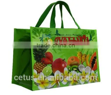 PP Lamination Bag Reusable Promotional Bag Non-Woven Shopping Bag With Full Printing photo-5
