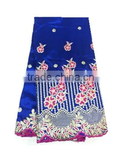 New design indian george fabric/george fabric lace/george lace frome African