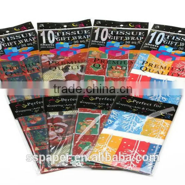 2016 Wholesale Top Quality Printed Tissue Paper With Logo photo-3