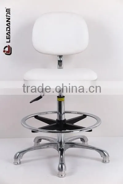 ESD Anti Static Chair Lab Cleanroom Chair PU Leather Chair photo-5