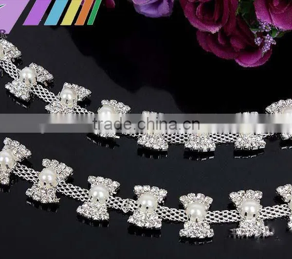 Bling Bling Fashion Latest Fancy Rhinestone Cup Chian For Garments,bags,shoes Decorations 23 photo-2