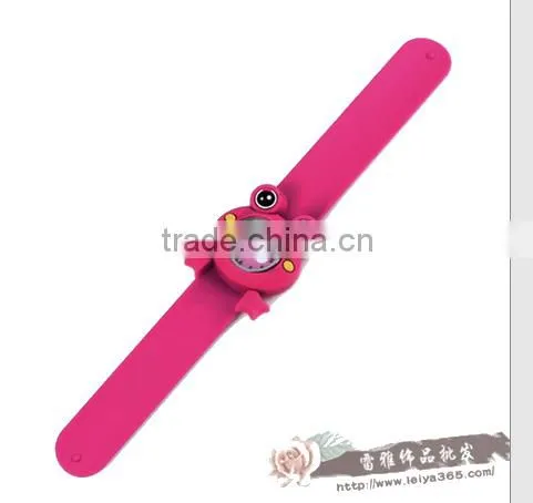 2016 Cheap Custom Design Silicone Slap Band for Watch Slap Bands photo-2