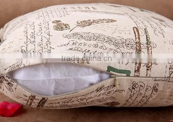 Digital Printing Motivational Pillow Cartoon English Letters Cushion Cover photo-6