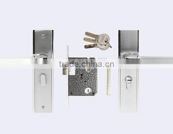 American Style Lower Price Keyed Entry Satin Stainless Steel Small Mortise Lock for Residential photo-4