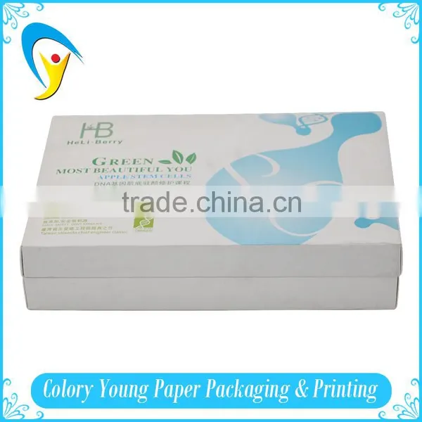 Paper Cardboard Hat Box With Lid For Health Care Products photo-5