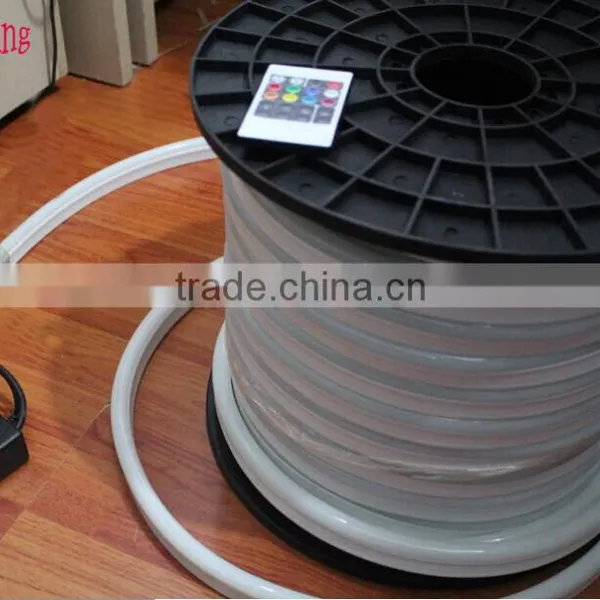 Shenzhen Led Lighting11*18mm Full Color Changing RGB Led Neon Tube 220v UV Resistance photo-4