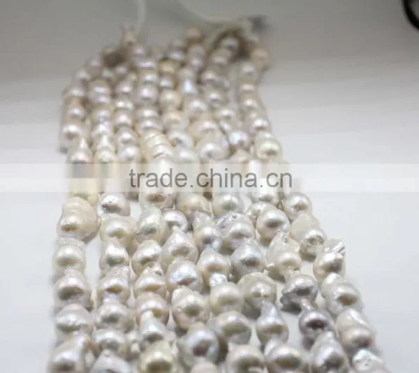 Freshwater Baroque 16-18mm White photo-5