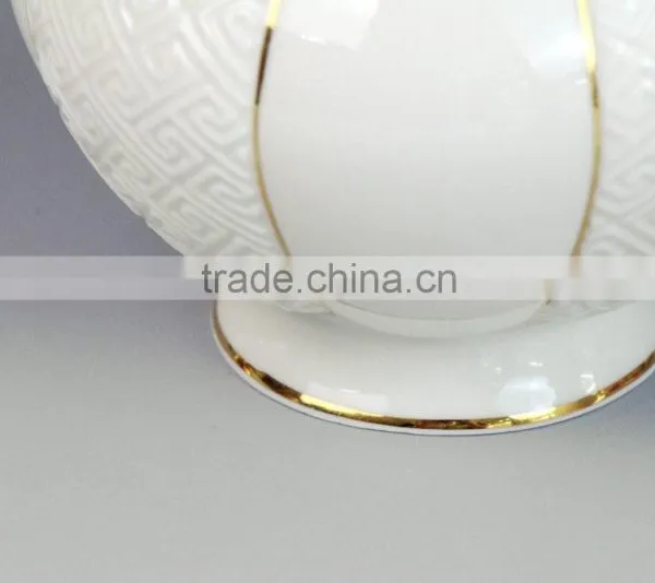 China Wholesale Antique Ceramic Jar, Ceramic Jars White for Sugar photo-6