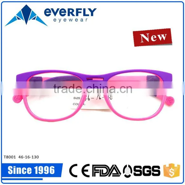 2015 New Collection Tr90 Kids Optical Frames Fashion Muti-color Children Eyewear Glasses photo-2