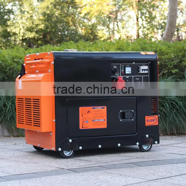 Taizhou Super 6KVA Silent Generating Electricity Dynamo Starter Honda Electric Diesel Generator Dynamos Quality Choice photo-2