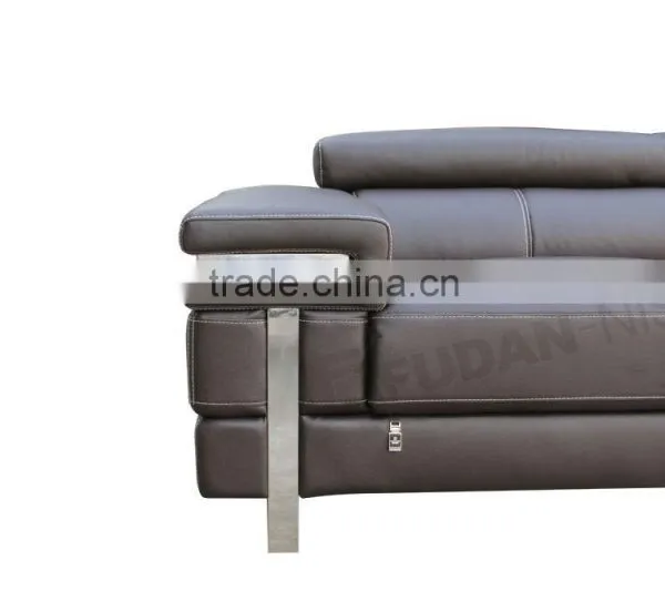 Nice Nodern Home Furniture 3-seat Leather Sofa for Sale photo-2