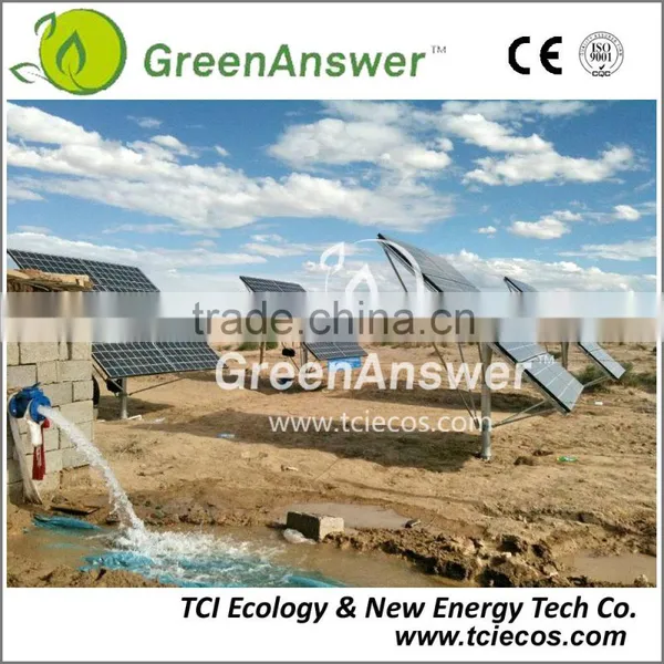 4KW Solar Water Pumping System for Irrigation in Desert Area